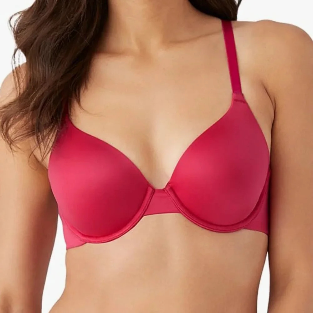Nwt B.Tempt'd Women's Future Foundation Convertible T-Shirt Bra, Red